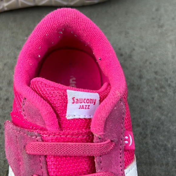 Saucony Jazz Riff Toddler Girls Size 10.5XW - Good Condition - Picture 5 of 8
